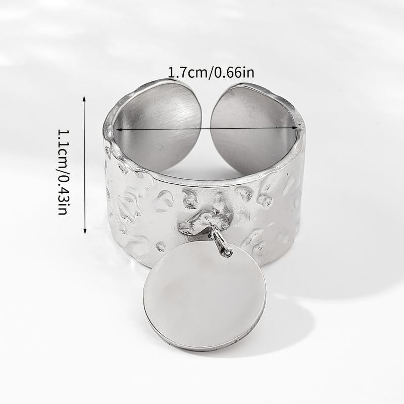 Stainless Steel Personalized Ring