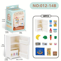 Plastic Kids Pretend Toy Set Vegetable & Fruit Pretend Play Toy