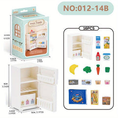 Plastic Kids Pretend Toy Set Vegetable & Fruit Pretend Play Toy