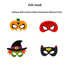 4pcs Children Party Hero Masks Role Play Masks Halloween Christmas Birthday Gift