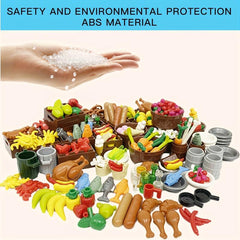 Food Building Blocks City Accessories - Classic DIY Bricks