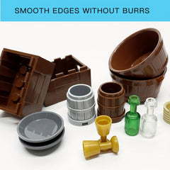 Food Building Blocks City Accessories - Classic DIY Bricks