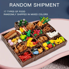 Food Building Blocks City Accessories - Classic DIY Bricks