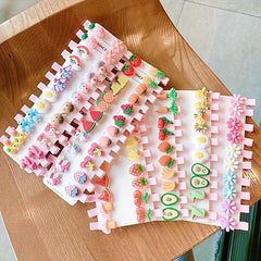 20 Boutique Cartoon Hairpins Girl Hair Accessories Funny Look Christmas Gift