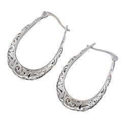 Heart Shaped Hoop Earrings for Women Girls