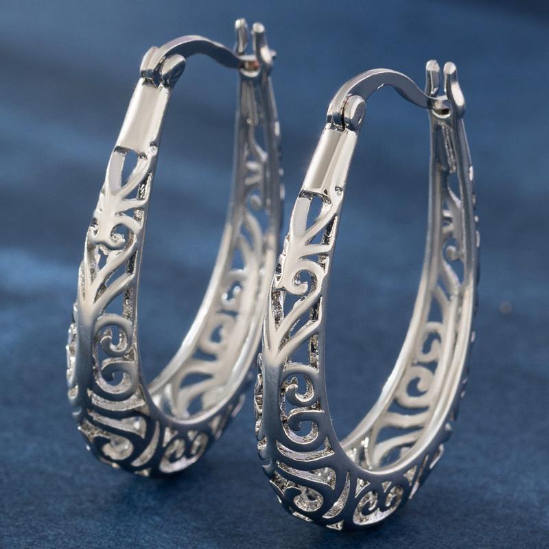 Heart Shaped Hoop Earrings for Women Girls