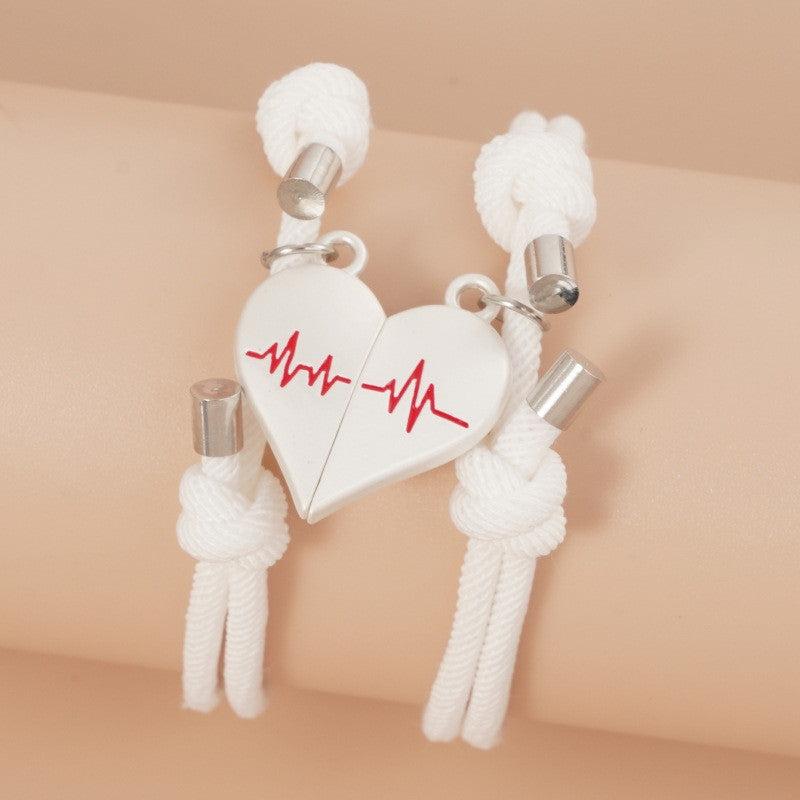 Heart Shaped Couple Bracelets for Doctor & Nurse