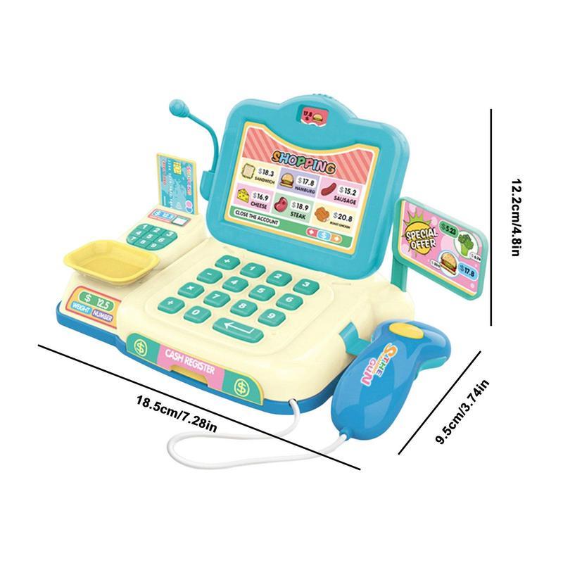 Kids Cash Register Toy with Scanner