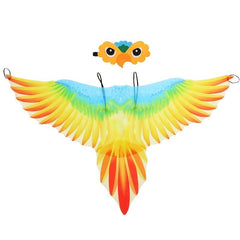 Children's Bird Wings Headdress Set Macaw Back Decoration