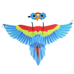 Children's Bird Wings Headdress Set Macaw Back Decoration