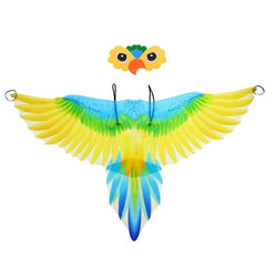 Children's Bird Wings Headdress Set Macaw Back Decoration