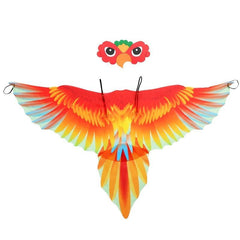 Children's Bird Wings Headdress Set Macaw Back Decoration