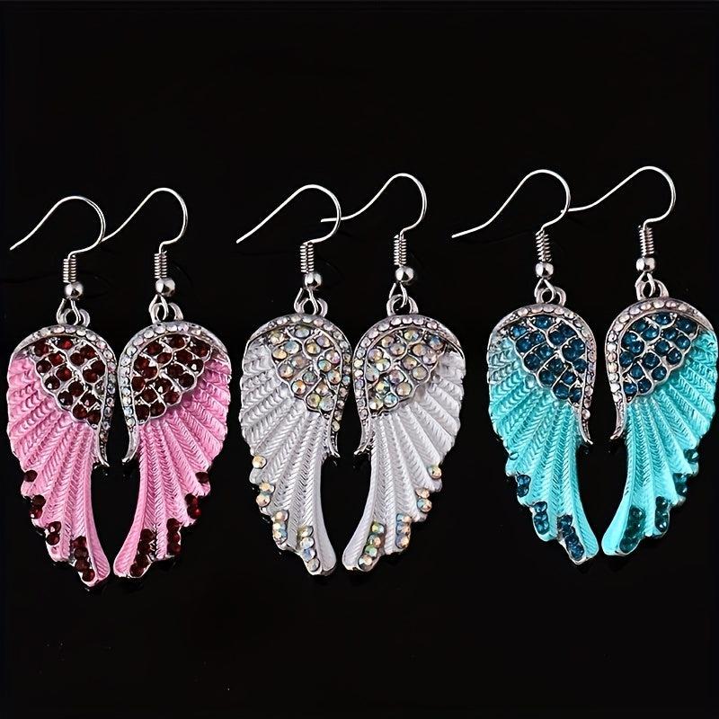 Angel Wing Earrings Halloween Gift Jewelry Accessory