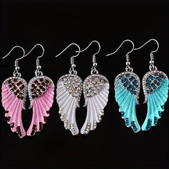 Angel Wing Earrings Halloween Gift Jewelry Accessory