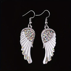 Angel Wing Earrings Halloween Gift Jewelry Accessory