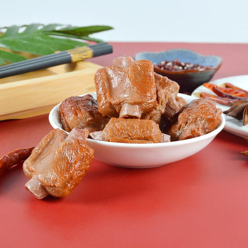 Creative PVC Ribs Props Model Braised Ribs Vibrato