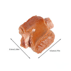 Creative PVC Ribs Props Model Braised Ribs Vibrato