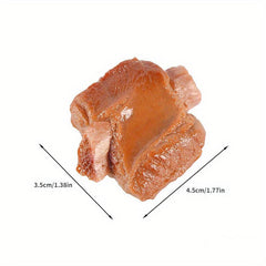 Creative PVC Ribs Props Model Braised Ribs Vibrato