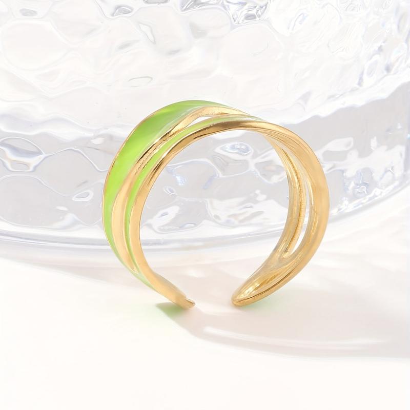 Custom Stainless Steel Ring Engraved Name Date Jewelry