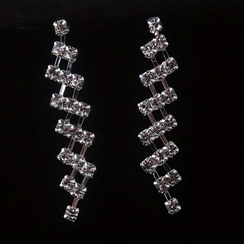 Bridal Set Water Drop Necklace Earrings