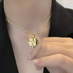 Temperament Flower Earrings Necklace Wedding Dinner Accessories