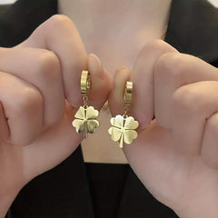 Temperament Flower Earrings Necklace Wedding Dinner Accessories