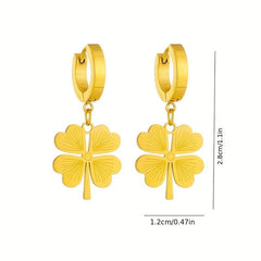 Temperament Flower Earrings Necklace Wedding Dinner Accessories