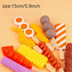 35pcs Play Food Set for Kids Kitchen - Pretend Food Assortment for Toddlers