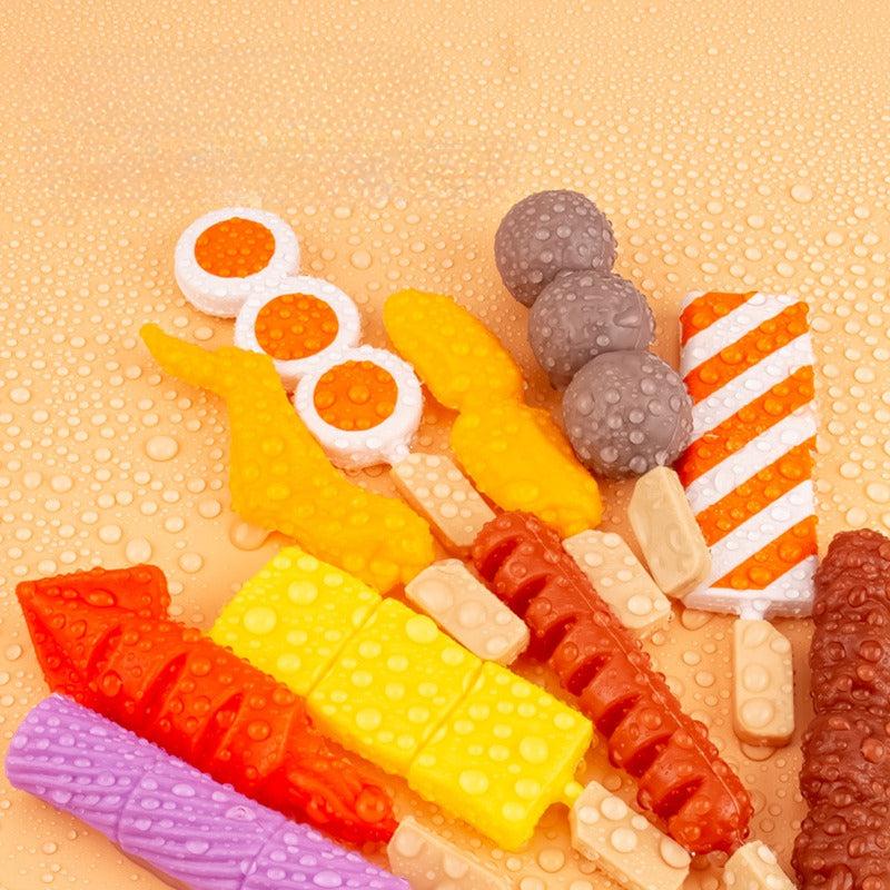 35pcs Play Food Set for Kids Kitchen - Pretend Food Assortment for Toddlers