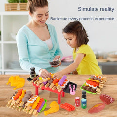 35pcs Play Food Set for Kids Kitchen - Pretend Food Assortment for Toddlers