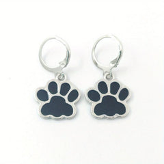 Alloy Drop Animal Claw Dog And Cat Footprints Earrings Children's Jewelry