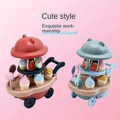 Kids Ice Cream Candy Truck Toy Kitchen Set | Interactive Parent-Child Play