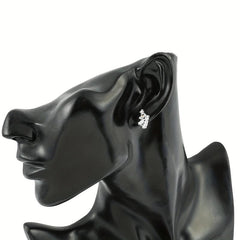 Sparkling Snowman Earrings - Ideal Gift for Christmas