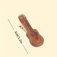 Funny Guitar Violin Hair Clip Set for Girls