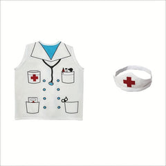 Kids Pretend Doctor Costume Halloween Dress Up