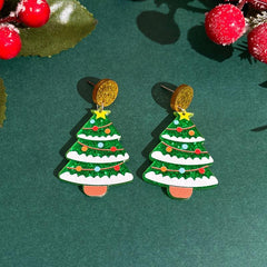 2PCS Vintage Christmas Earrings - Perfect Gift for Stylish Women