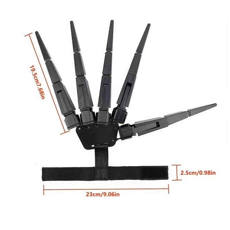Spooky Halloween Articulated Fingers for Cosplay