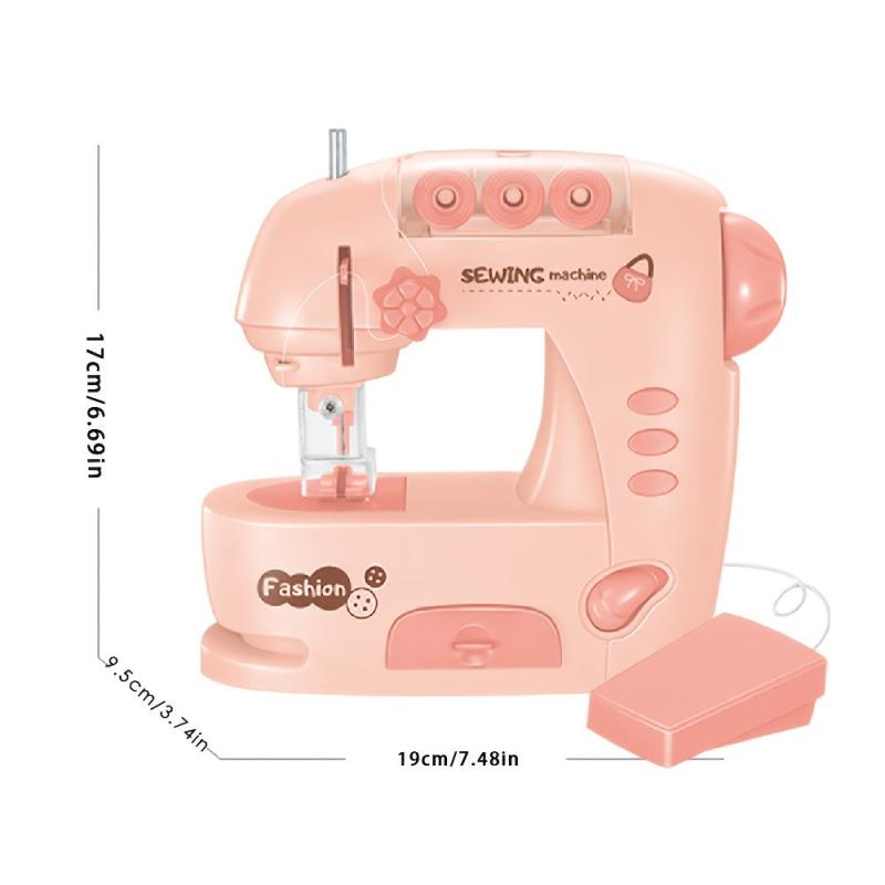 Portable Mini Sewing Machine with Night Light and Sewing Kit for Beginners