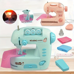 Portable Mini Sewing Machine with Night Light and Sewing Kit for Beginners