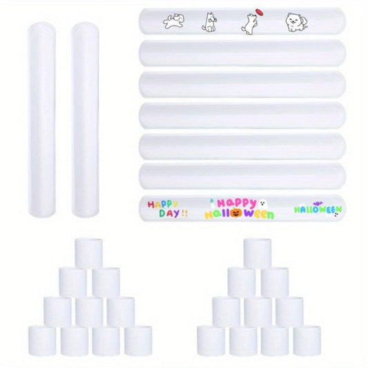 24pcs DIY Bracelet Set for Kids' Parties & School Projects