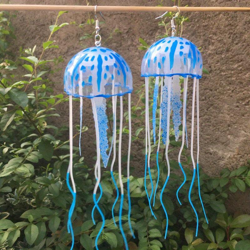 Stylish Holiday Air Jellyfish Earrings