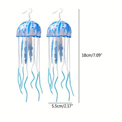 Stylish Holiday Air Jellyfish Earrings