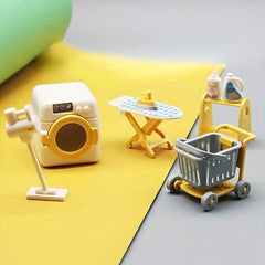 Doll House Furniture Set - Living Room Decor