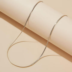 Stainless Steel Chain Necklace - Ideal Gift for Her