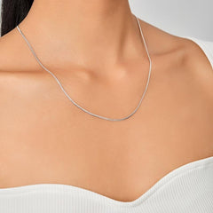 Stainless Steel Chain Necklace - Ideal Gift for Her