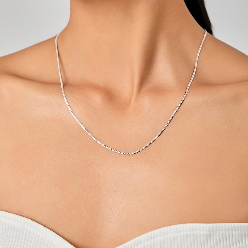 Stainless Steel Chain Necklace - Ideal Gift for Her