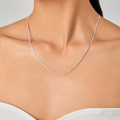 Stainless Steel Chain Necklace - Ideal Gift for Her