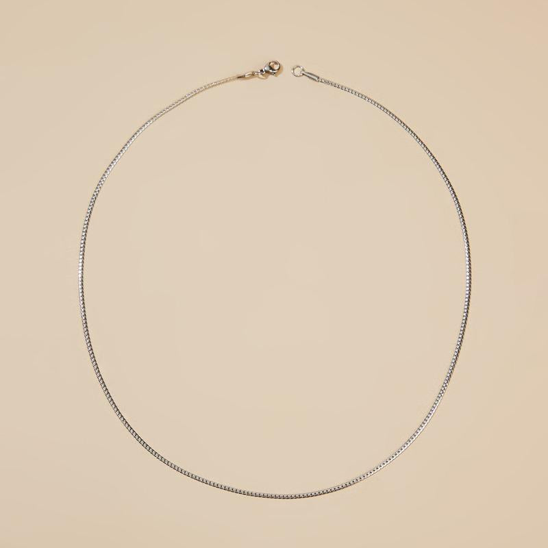 Stainless Steel Chain Necklace - Ideal Gift for Her