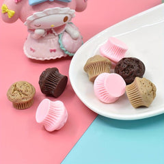 Resin Accessories Cupcake Simulation Food Play Props Diy Decor