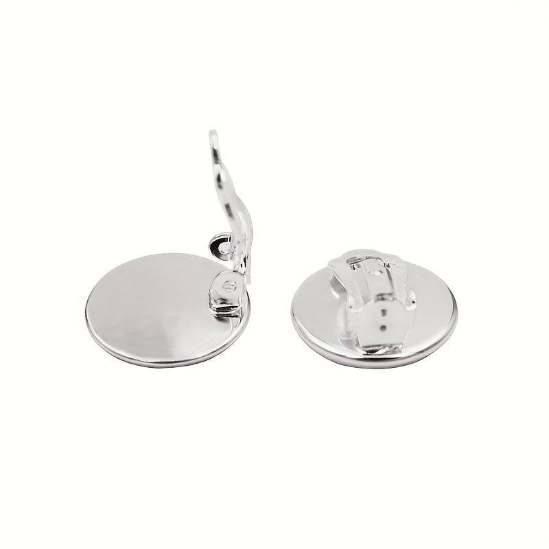 2pcs Alloy Glass Ladybug Ear Clips for Party Dress Up